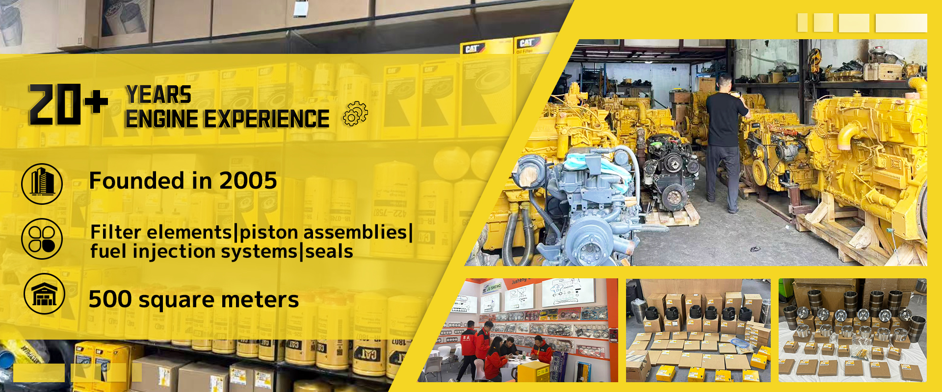 Quality Excavator Engine Assembly factory