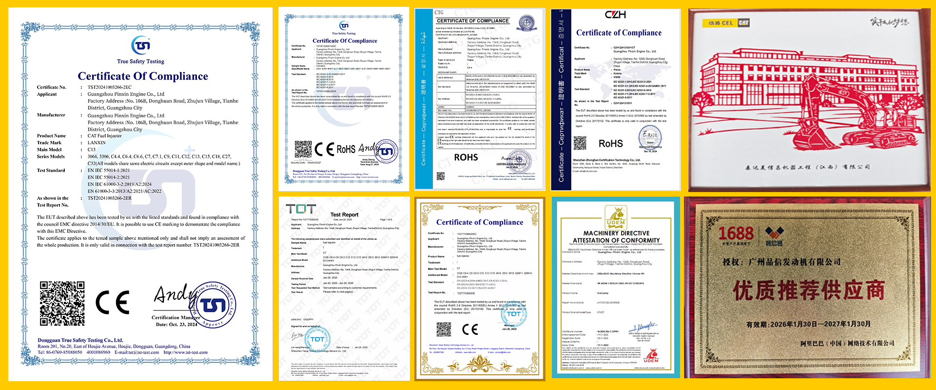 Quality CAT Genuine Parts factory