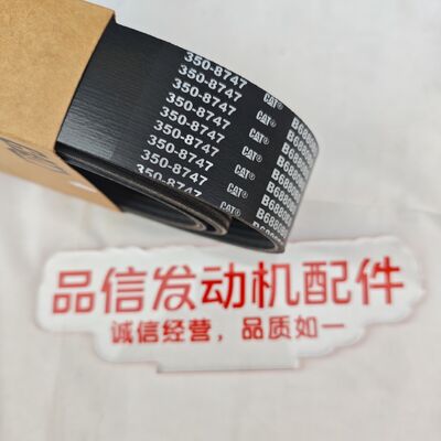 For 350-8747 3508747 Engine BELT-12K CAT 320D2 329D2 330D2 Excavator Engine Parts
