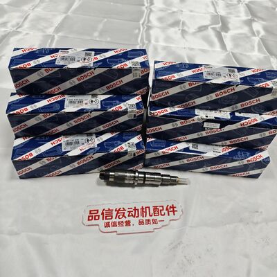 BOSCHS 0445120236 Engine Fuel Injector For 6D114 PC300-8 Excavator Engine Parts