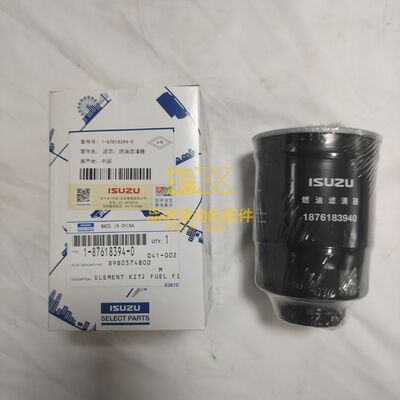 For 1-87618394-0 1876183940 Fuel Filter ISUZU 4LE1 4JG1 Excavator Engine Parts