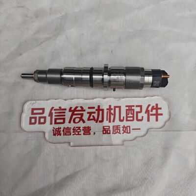 0445120236 Fuel Injector for Komatsu PC360-8 6D114 Excavator Engine Parts