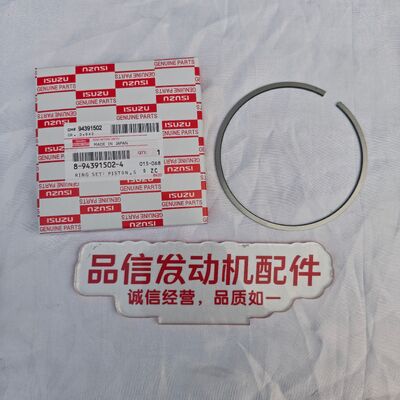 For 8-94391502-4 8943915024 PISTON RING SET ISUZU 6HK1 Excavator engine parts