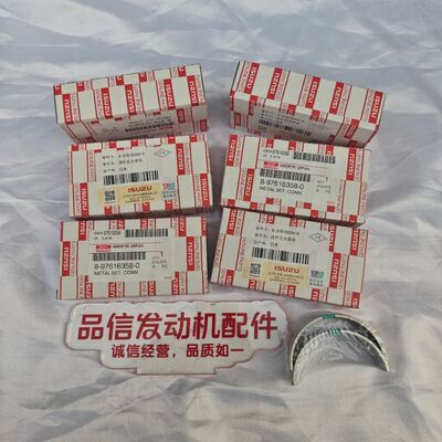 For 8-97616358-0 8976163580 Connecting Rod Bearing ISUZU 6HK1 Excavator engine parts