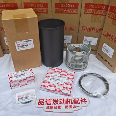 Construction machinery For Cylinder Liner Assembly ISUZU 6HK1 Excavator Engines Parts