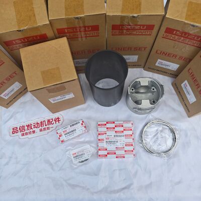 Construction machinery For Cylinder Liner Assembly ISUZU 6HK1 Excavator Engines Parts