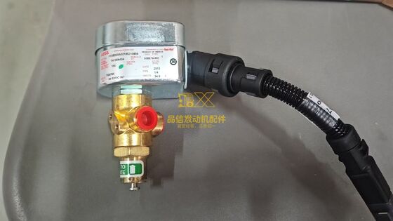 Original Standard Solenoid Valve Assembly for CAT C18 Excavator Engine with Precise On-Off Control and High-Pressure Resistant Forged Brass