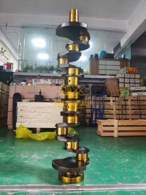 High-strength Forged CAT 3306 Engine Crankshaft 4N-7693 with Precision Machining and Wear-resistant Durability