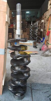Kubota V2403 Forged Cast Iron Engine Crankshaft with Precision Machining and OEM-Level Compatibility for Excavators