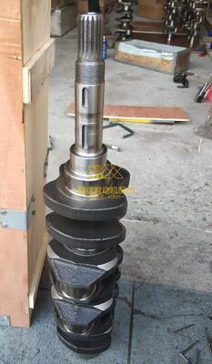 Kubota V2403 Forged Cast Iron Engine Crankshaft with Precision Machining and OEM-Level Compatibility for Excavators