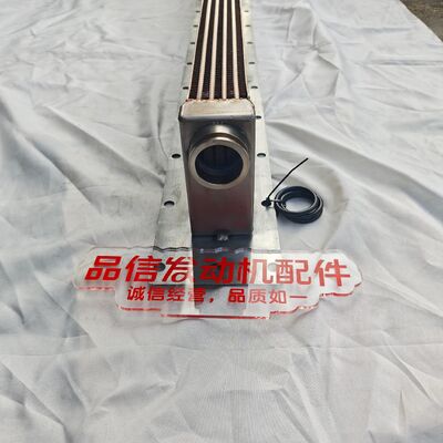 CAT 3406 Excavator Engine Cooler with Copper Heat Dissipation Core and High-Strength Steel Flange
