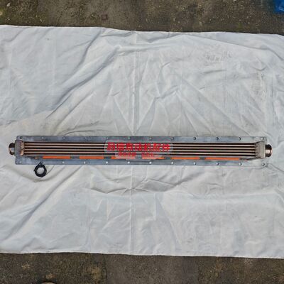 CAT 3406 Excavator Engine Cooler with Copper Heat Dissipation Core and High-Strength Steel Flange