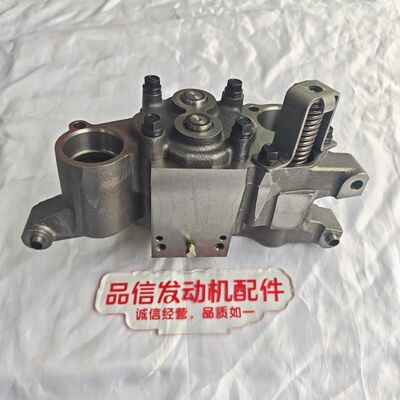 Precision-Cast High-Strength Cast Iron Oil Pump with Integrated Pressure Regulation Assembly for Perfect Fitment in CAT 3406 Engines