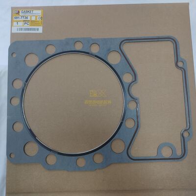 For 591-7736 5917736 GASKET CAT 3508 3512 3516 Excavator Engine Parts