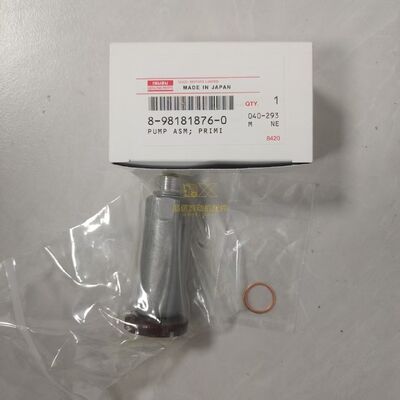 ISUZU 6WG1 High-Strength Aluminum Alloy Pump Assembly with OE-Level Quality and Copper Sealing Washer