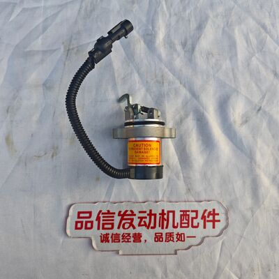 Deutz 04103808 12VDC Fuel Shutoff Solenoid Valve for F3L F3M F4L F4M 1011 Engines with Precision OEM Molding