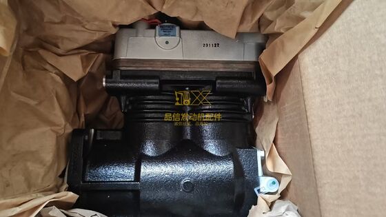 Dual-Cylinder Air Compressor for CAT C-15 3406E C-16 with Precise Mounting Holes and Built-in Pressure Relief Valve
