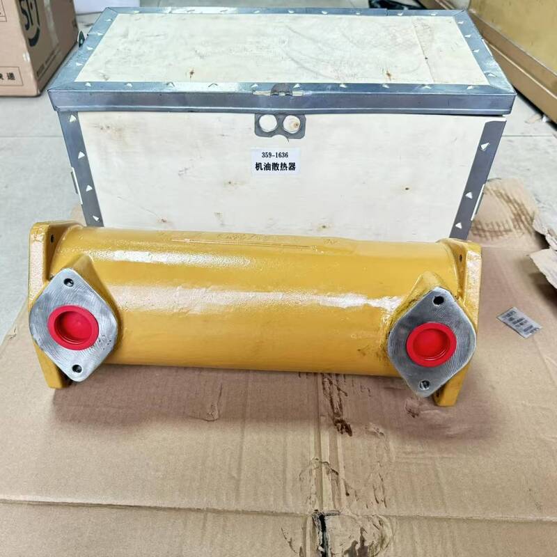 359-1636 3591636 Triangle Oil Cooler Radiator Core Assembly For Cat C13