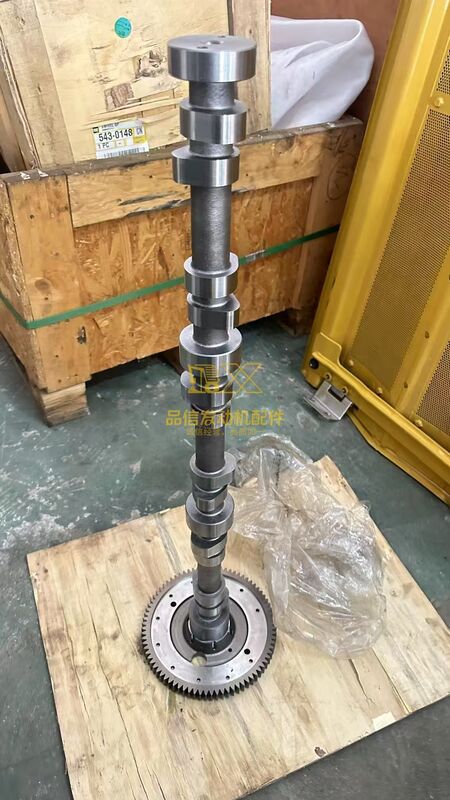 High-Strength Alloy Precision Machined Crankshaft for CAT C9.3B Diesel Engine