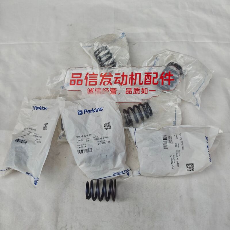 High-Strength Alloy Steel Valve Spring with Precision Fitment and Original Factory-level Quality for Perkins 3054C C4.4 1104 Excavator Engine