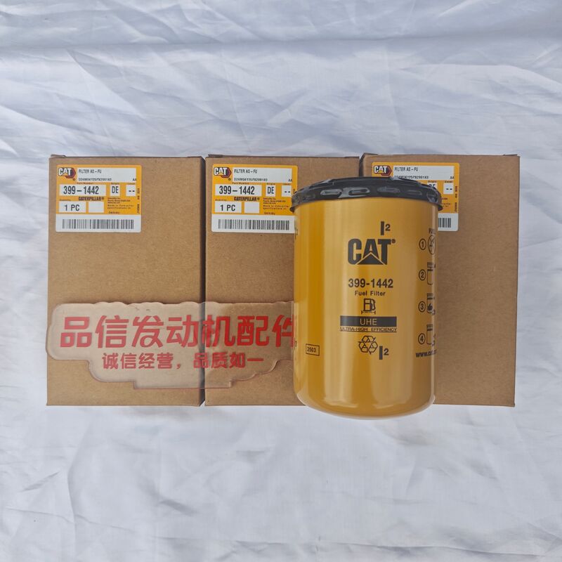 Engine Filter For 399-1442 3991442 Fuel Filter CAT C4.4 C7.1 Excavator engine parts