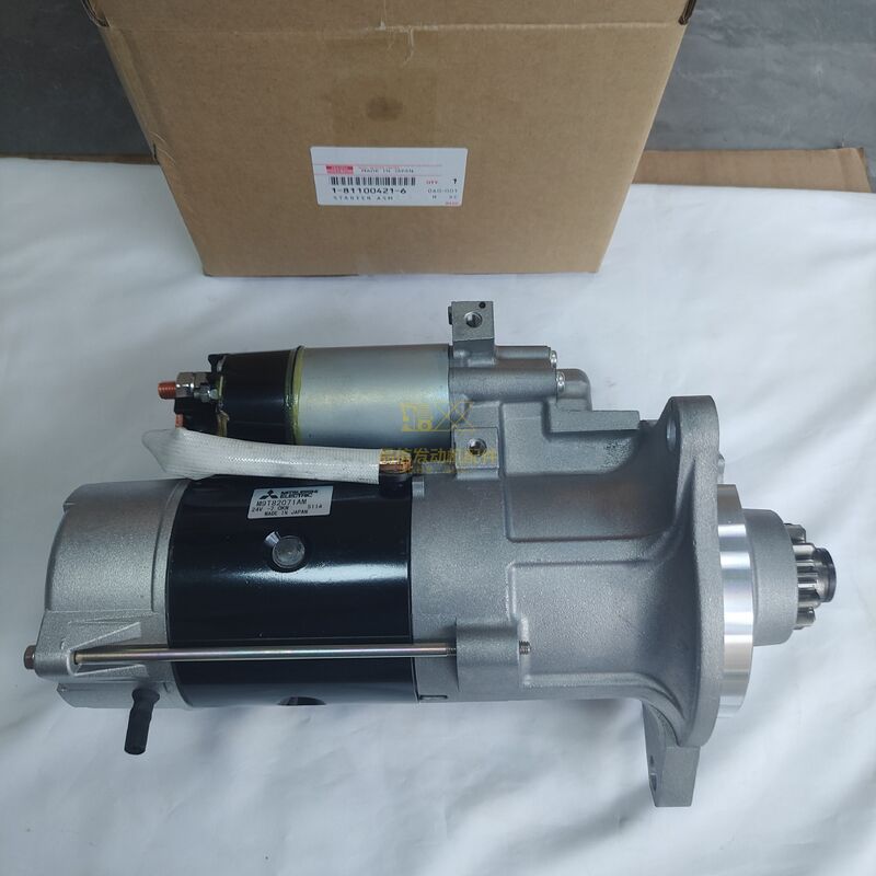 ISUZU 6WG1 High Quality New Condition Starter for Excavator Engine Parts