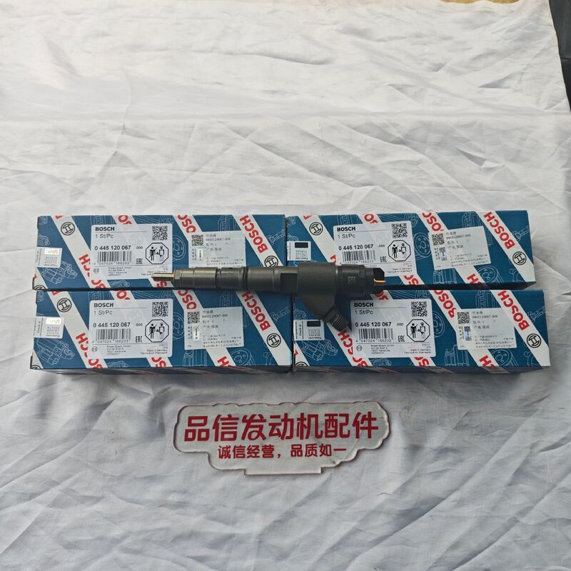 Construction machinery For 0445120067 Fuel Injector BOSOH D6E D7E Excavator Engine Parts